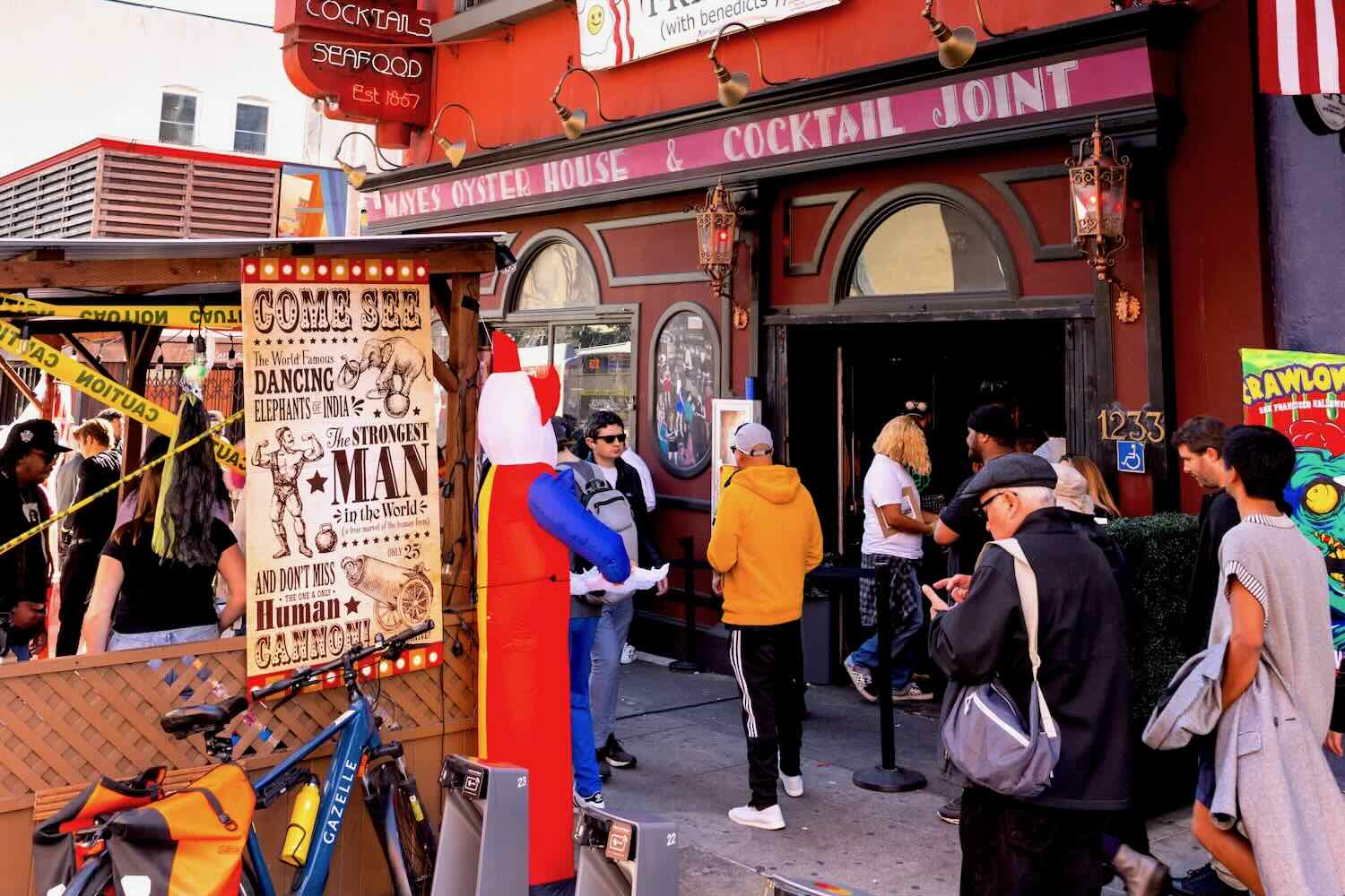 Halloween Pub Crawl Mayes Oyster House