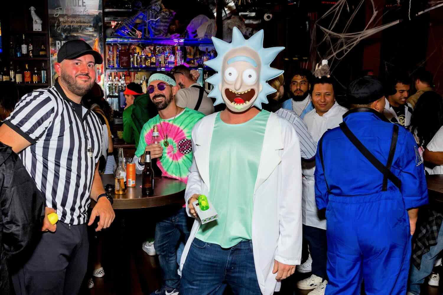 Costumes at Halloween Pub Crawl